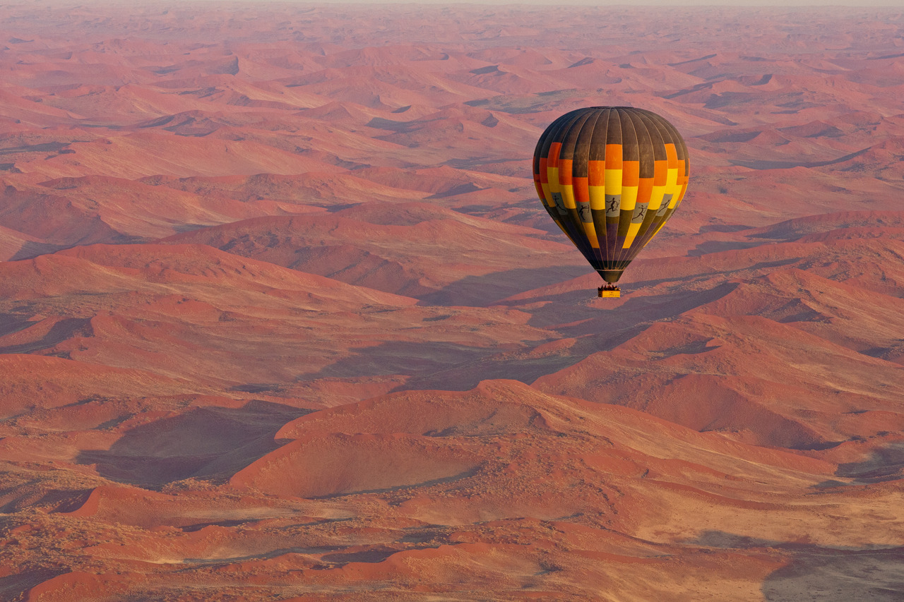 Hot Air Balloon from Kulala Desert Lodge